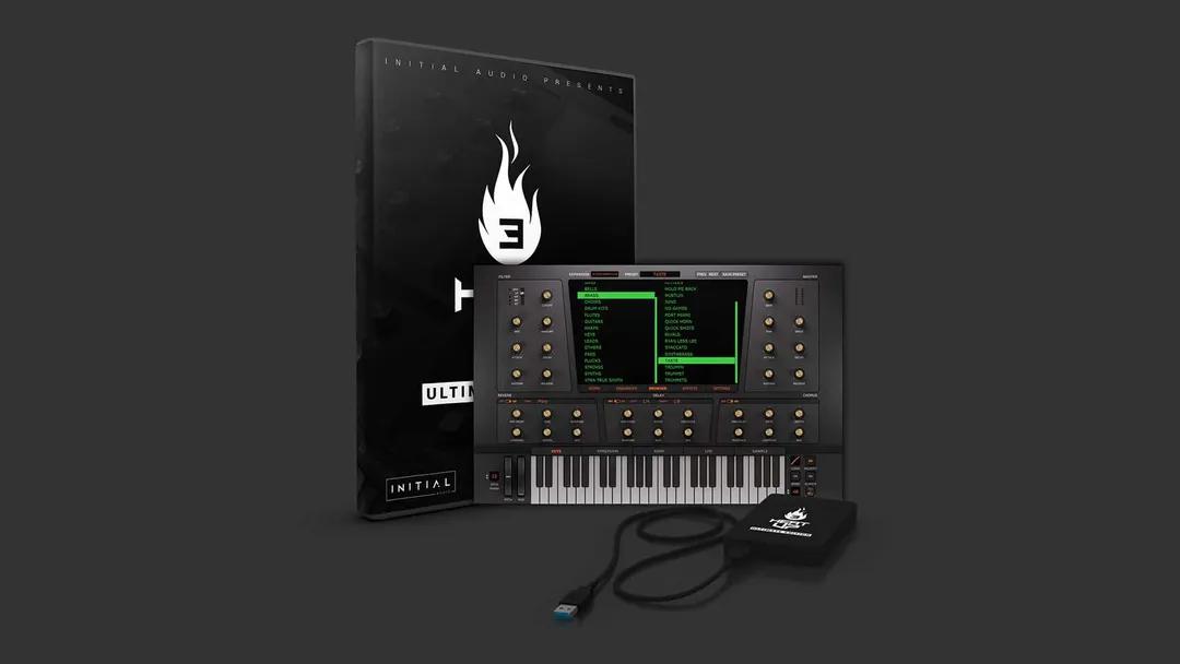 Initial Audio : Heat Up 3 พร้อม Factory Library 26 GB (Win-Mac)