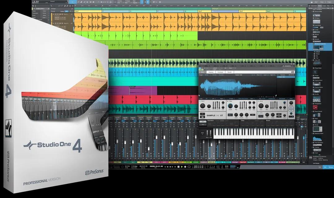 PreSonus Studio One Pro 4.5 (Win-Mac)