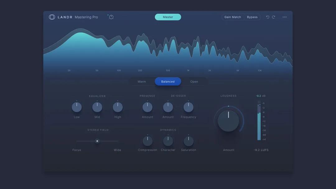 LANDR Mastering Plugin Pro